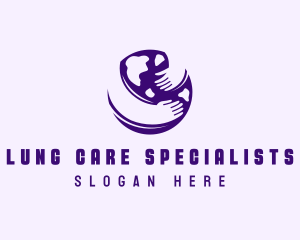 Globe Hug Care Organization logo design