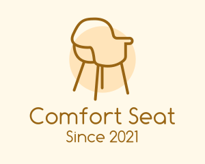 Minimalist Sofa Chair logo design