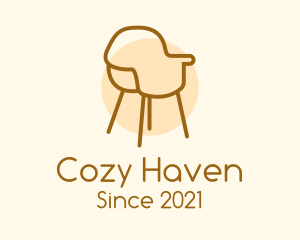 Minimalist Sofa Chair logo design