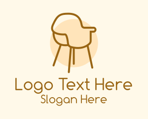 Minimalist Sofa Chair Logo