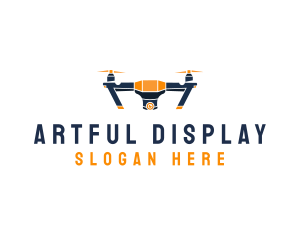 Drone Photography Lens logo design