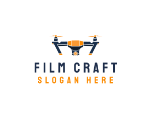Cinematography - Drone Photography Camera logo design