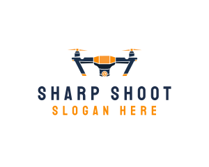 Shoot - Drone Photography Camera logo design