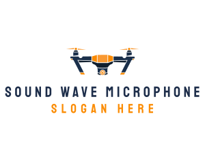 Drone Photography Lens logo design