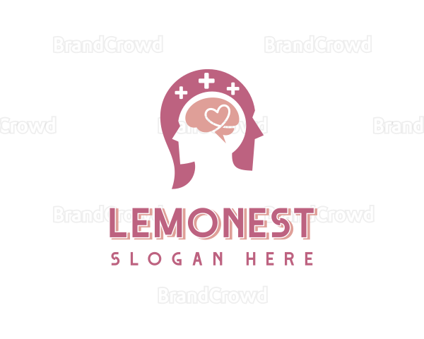 Brain Mental Health Psychology Logo