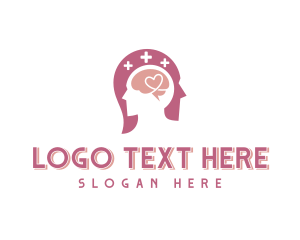 Mental Health - Brain Mental Health Psychology logo design