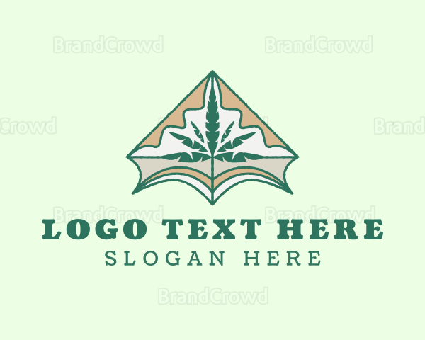 Herbal Cannabis Leaf Logo