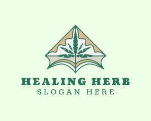Medicinal - Herbal Cannabis Leaf logo design