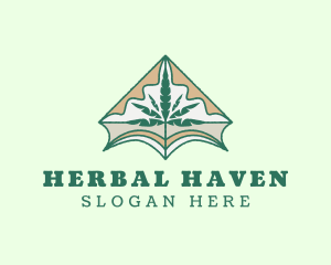 Herbal - Herbal Cannabis Leaf logo design