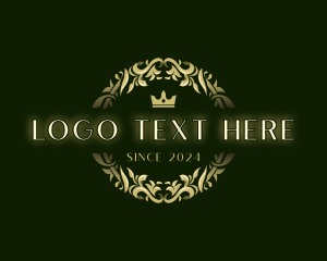 Luxury Royal Crown logo design