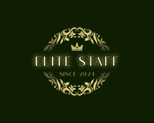 Luxury Royal Crown logo design