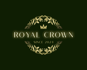 Luxury Royal Crown logo design