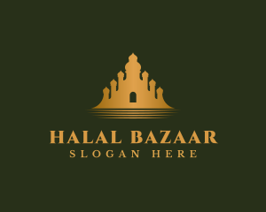 Ancient Mausoleum Structure logo design