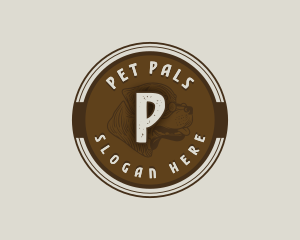 Pet Dog Grooming logo design