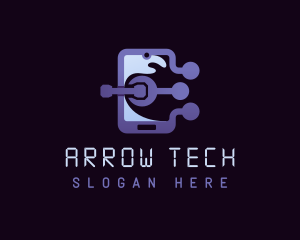 Smartphone Tech Repair logo design