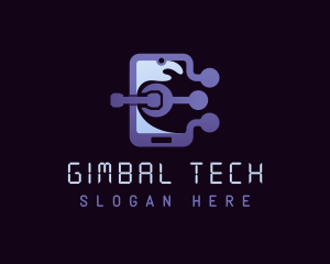 Smartphone Tech Repair logo design