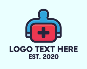 Nurse - Emergency Medical Kit logo design