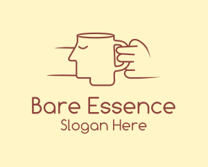 Brown Face Cup logo design