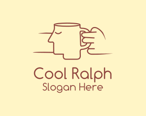 Brown Face Cup logo design