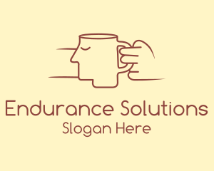 Brown Face Cup logo design