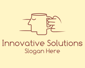 Brown Face Cup logo design