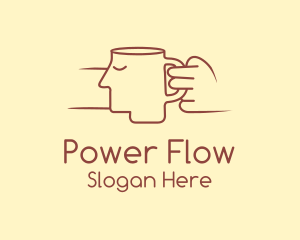 Brown Face Cup logo design