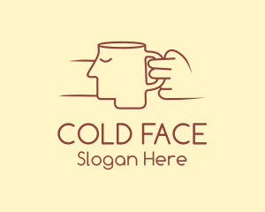 Brown Face Cup logo design