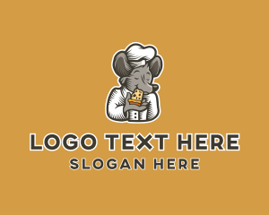 Toque - Cheese Chef Mouse logo design