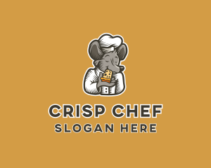 Cheese Chef Mouse  logo design