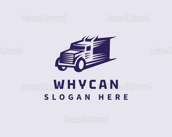 Truck Cargo Delivery Logo