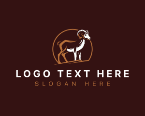 Bighorn - Goat Bighorn Sheep logo design