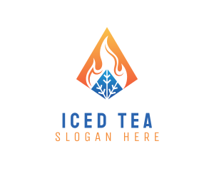 Thermal Fire Ice logo design