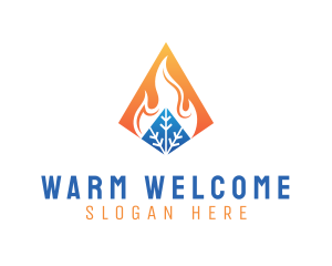 Thermal Fire Ice logo design