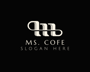 Luxury Vintage Elegant Letter M logo design