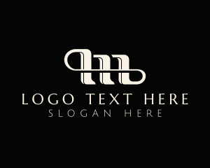 Fashion - Luxury Vintage Elegant Letter M logo design