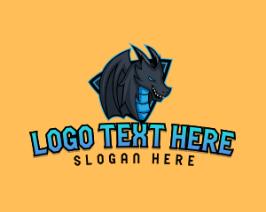 Lizard - Dragon Streaming  Clan logo design