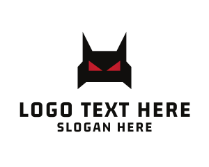 Angry - Evil Cat Gaming logo design