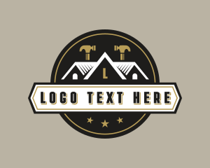 Refurbish - Hammer Renovation Builder logo design