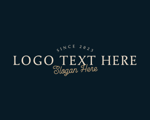 Retro Fashion Business Logo