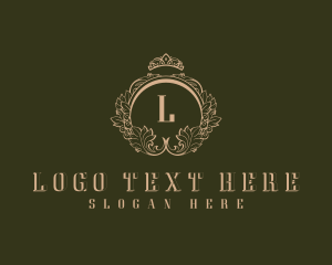 Expensive - Premium Hotel Wreath logo design