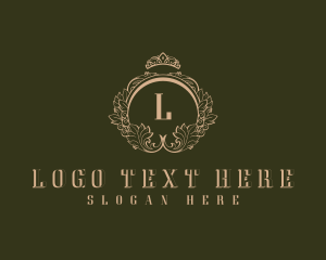 Premium Hotel Wreath Logo