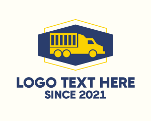 Truck - Dump Truck Transport logo design