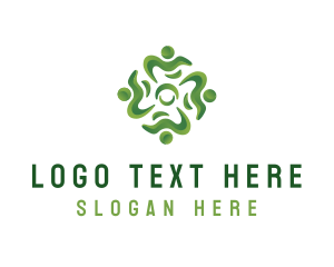 Humans - Social Community People logo design