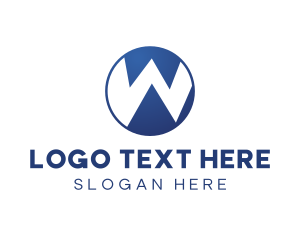 Application - Creative Firm Letter W logo design