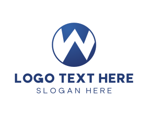 App - Creative Firm Letter W logo design