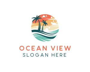 Summer Island Resort logo design