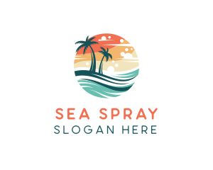 Summer Island Resort logo design