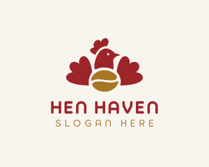 Chicken Coffee Bar logo design