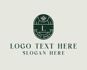 Yoga - Classic Lotus Yoga logo design