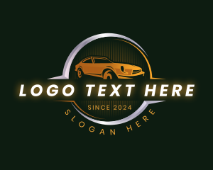 Garage - Car Vehicle Mechanic logo design